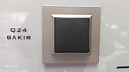 OVİVO QUANTUM BAKIR TEKLİ ÇERÇEVE+SİYAH ANAHTAR